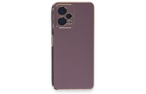 Newface Xiaomi Poco X5 5G Kılıf Volet Silikon - Mor