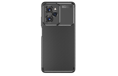 Newface Xiaomi Poco X5 Pro 5G Kılıf Focus Karbon Silikon - Siyah