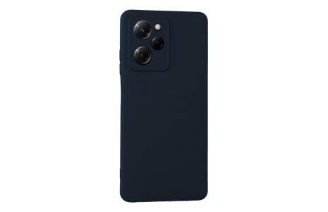 Newface Xiaomi Poco X5 Pro 5G Kılıf Nano içi Kadife Silikon - Lacivert
