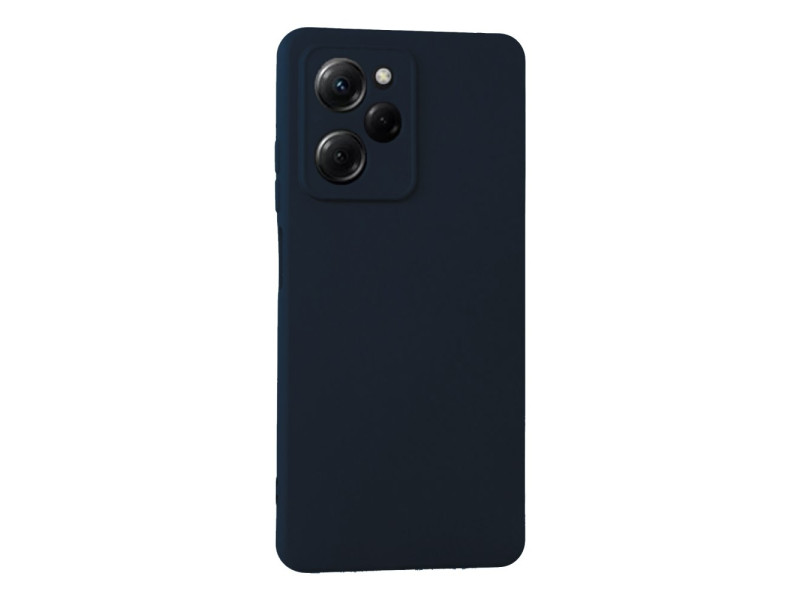 Newface Xiaomi Poco X5 Pro 5G Kılıf Nano içi Kadife Silikon - Lacivert