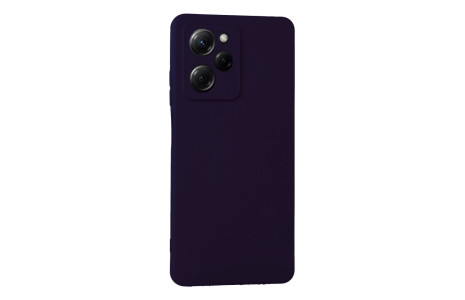 Newface Xiaomi Poco X5 Pro 5G Kılıf Nano içi Kadife Silikon - Mor