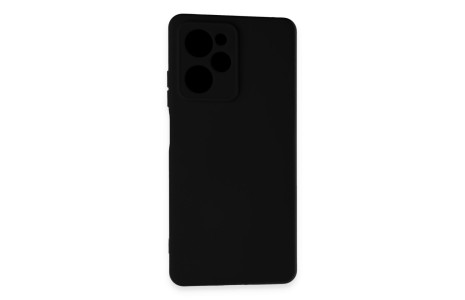 Newface Xiaomi Poco X5 Pro 5G Kılıf Nano içi Kadife Silikon - Siyah