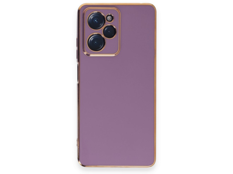 Newface Xiaomi Poco X5 Pro 5G Kılıf Volet Silikon - Mor
