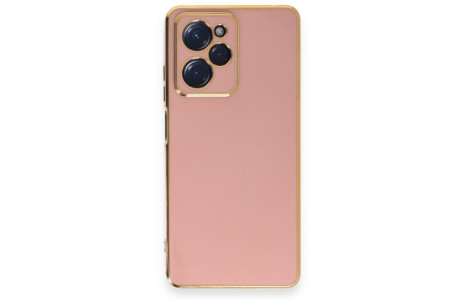 Newface Xiaomi Poco X5 Pro 5G Kılıf Volet Silikon - Pembe