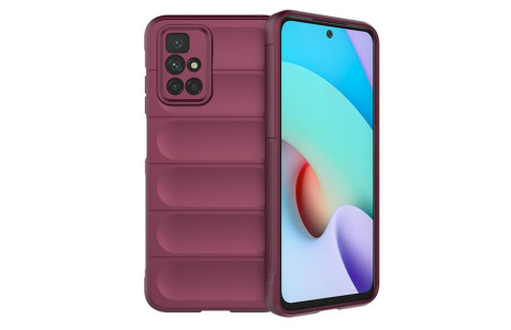 Newface Xiaomi Redmi 10 2022 Kılıf Optimum Silikon - Bordo
