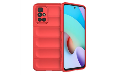 Newface Xiaomi Redmi 10 2022 Kılıf Optimum Silikon - Kırmızı