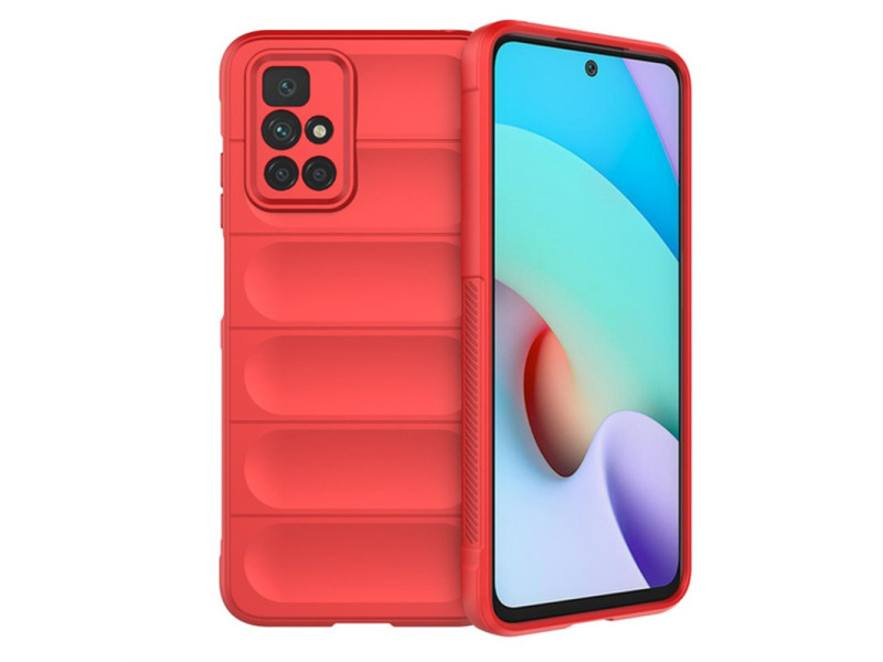 Newface Xiaomi Redmi 10 2022 Kılıf Optimum Silikon - Kırmızı