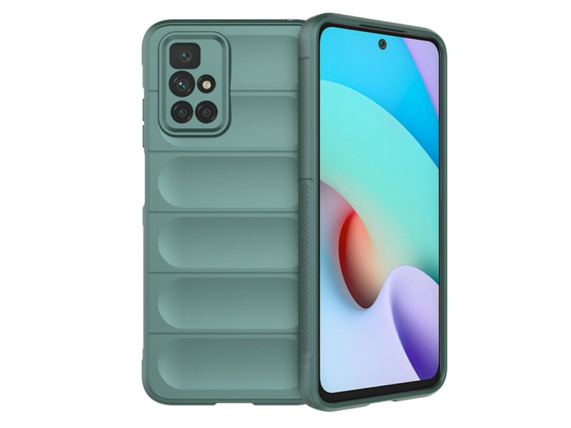 Newface Xiaomi Redmi 10 2022 Kılıf Optimum Silikon - Koyu Yeşil