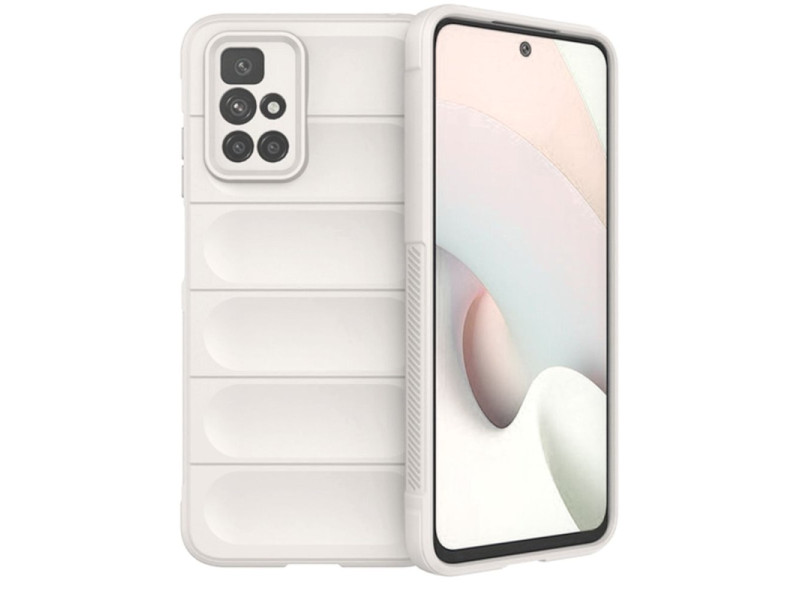 Newface Xiaomi Redmi 10 2022 Kılıf Optimum Silikon - Krem