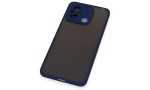Newface Xiaomi Redmi 12C Kılıf Montreal Silikon Kapak - Lacivert