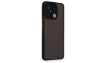 Newface Xiaomi Redmi 12C Kılıf Montreal Silikon Kapak - Siyah