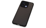 Newface Xiaomi Redmi 12C Kılıf Montreal Silikon Kapak - Siyah
