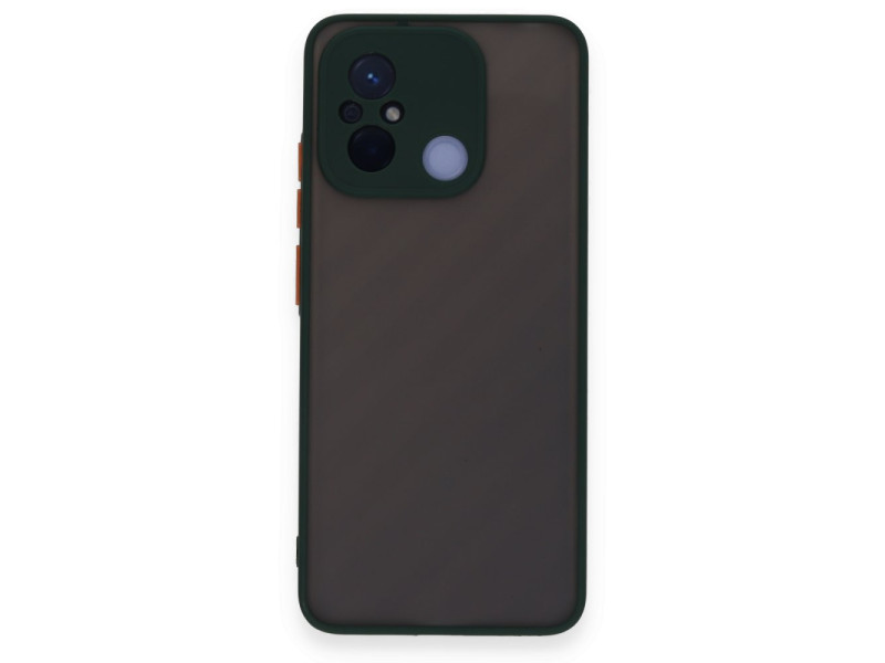Newface Xiaomi Redmi 12C Kılıf Montreal Silikon Kapak - Yeşil