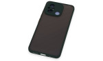 Newface Xiaomi Redmi 12C Kılıf Montreal Silikon Kapak - Yeşil