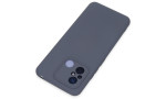 Newface Xiaomi Redmi 12C Kılıf Nano içi Kadife Silikon - Gri