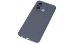 Newface Xiaomi Redmi 12C Kılıf Nano içi Kadife Silikon - Gri