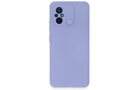 Newface Xiaomi Redmi 12C Kılıf Nano içi Kadife Silikon - Lila