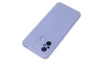 Newface Xiaomi Redmi 12C Kılıf Nano içi Kadife Silikon - Lila