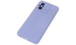 Newface Xiaomi Redmi 12C Kılıf Nano içi Kadife Silikon - Lila