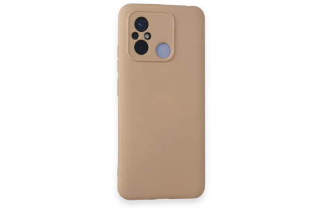 Newface Xiaomi Redmi 12C Kılıf Nano içi Kadife Silikon - Pudra