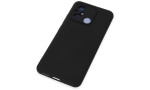 Newface Xiaomi Redmi 12C Kılıf Nano içi Kadife Silikon - Siyah