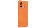 Newface Xiaomi Redmi 12C Kılıf Nano içi Kadife Silikon - Turuncu