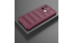 Newface Xiaomi Redmi 12C Kılıf Optimum Silikon - Bordo