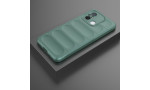 Newface Xiaomi Redmi 12C Kılıf Optimum Silikon - Koyu Yeşil