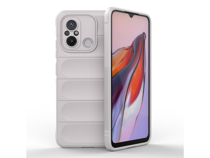 Newface Xiaomi Redmi 12C Kılıf Optimum Silikon - Krem