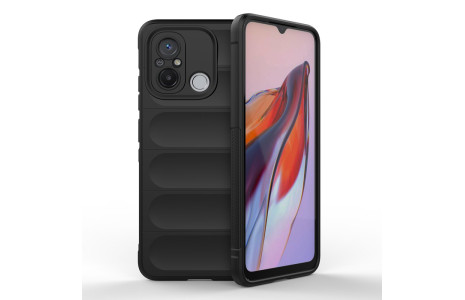Newface Xiaomi Redmi 12C Kılıf Optimum Silikon - Siyah
