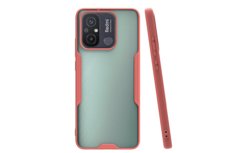 Newface Xiaomi Redmi 12C Kılıf Platin Silikon - Pembe