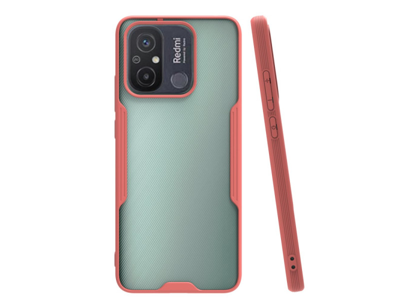 Newface Xiaomi Redmi 12C Kılıf Platin Silikon - Pembe