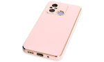 Newface Xiaomi Redmi 12C Kılıf Volet Silikon - Pembe