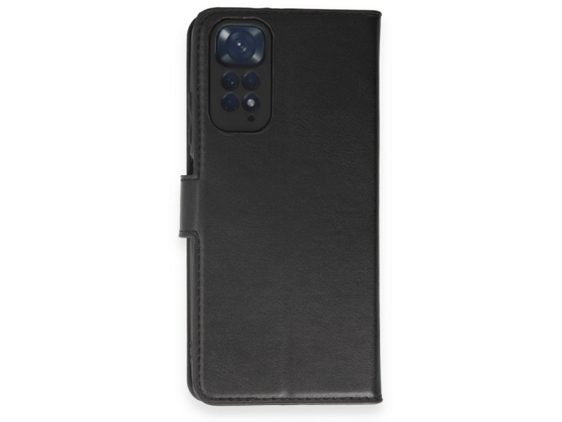 Newface Xiaomi Redmi Note 11 Pro Kılıf Trend S Plus Kapaklı Kılıf - Siyah