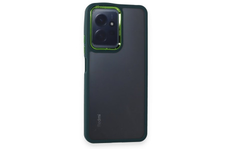 Newface Xiaomi Redmi Note 12 4G Kılıf Dora Kapak - Haki Yeşil