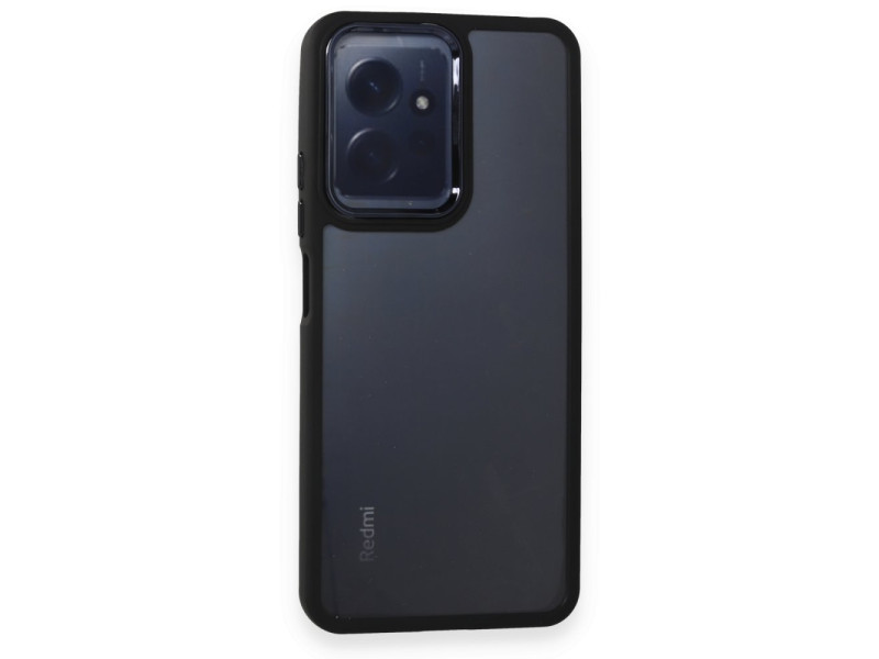 Newface Xiaomi Redmi Note 12 4G Kılıf Dora Kapak - Siyah