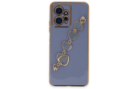 Newface Xiaomi Redmi Note 12 4G Kılıf Esila Silikon - Gri