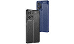 Newface Xiaomi Redmi Note 12 4G Kılıf Focus Derili Silikon - Siyah