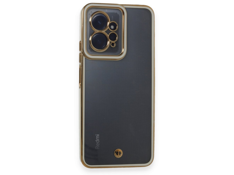 Newface Xiaomi Redmi Note 12 4G Kılıf Liva Lens Silikon - Beyaz