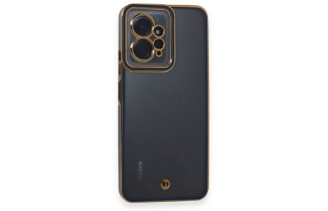Newface Xiaomi Redmi Note 12 4G Kılıf Liva Lens Silikon - Mavi