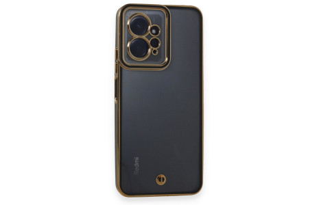 Newface Xiaomi Redmi Note 12 4G Kılıf Liva Lens Silikon - Siyah