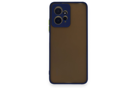 Newface Xiaomi Redmi Note 12 4G Kılıf Montreal Silikon Kapak - Lacivert