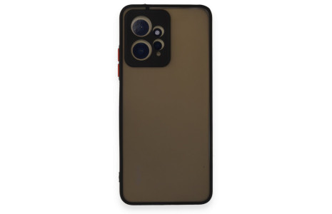 Newface Xiaomi Redmi Note 12 4G Kılıf Montreal Silikon Kapak - Siyah