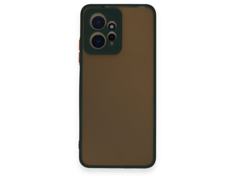 Newface Xiaomi Redmi Note 12 4G Kılıf Montreal Silikon Kapak - Yeşil
