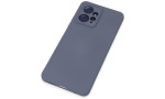 Newface Xiaomi Redmi Note 12 4G Kılıf Nano içi Kadife Silikon - Gri