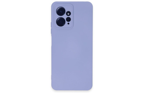 Newface Xiaomi Redmi Note 12 4G Kılıf Nano içi Kadife Silikon - Lila