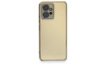 Newface Xiaomi Redmi Note 12 4G Kılıf Razer Lensli Silikon - Gold