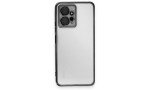Newface Xiaomi Redmi Note 12 4G Kılıf Razer Lensli Silikon - Siyah