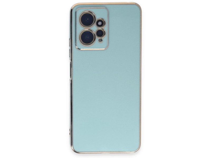 Newface Xiaomi Redmi Note 12 4G Kılıf Volet Silikon - Açık Yeşil