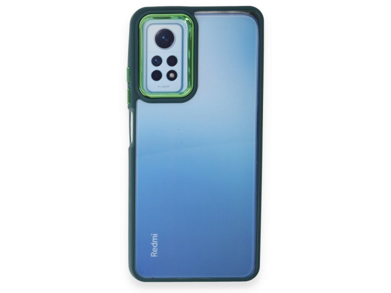 Newface Xiaomi Redmi Note 12 Pro 4G Kılıf Dora Kapak - Haki Yeşil